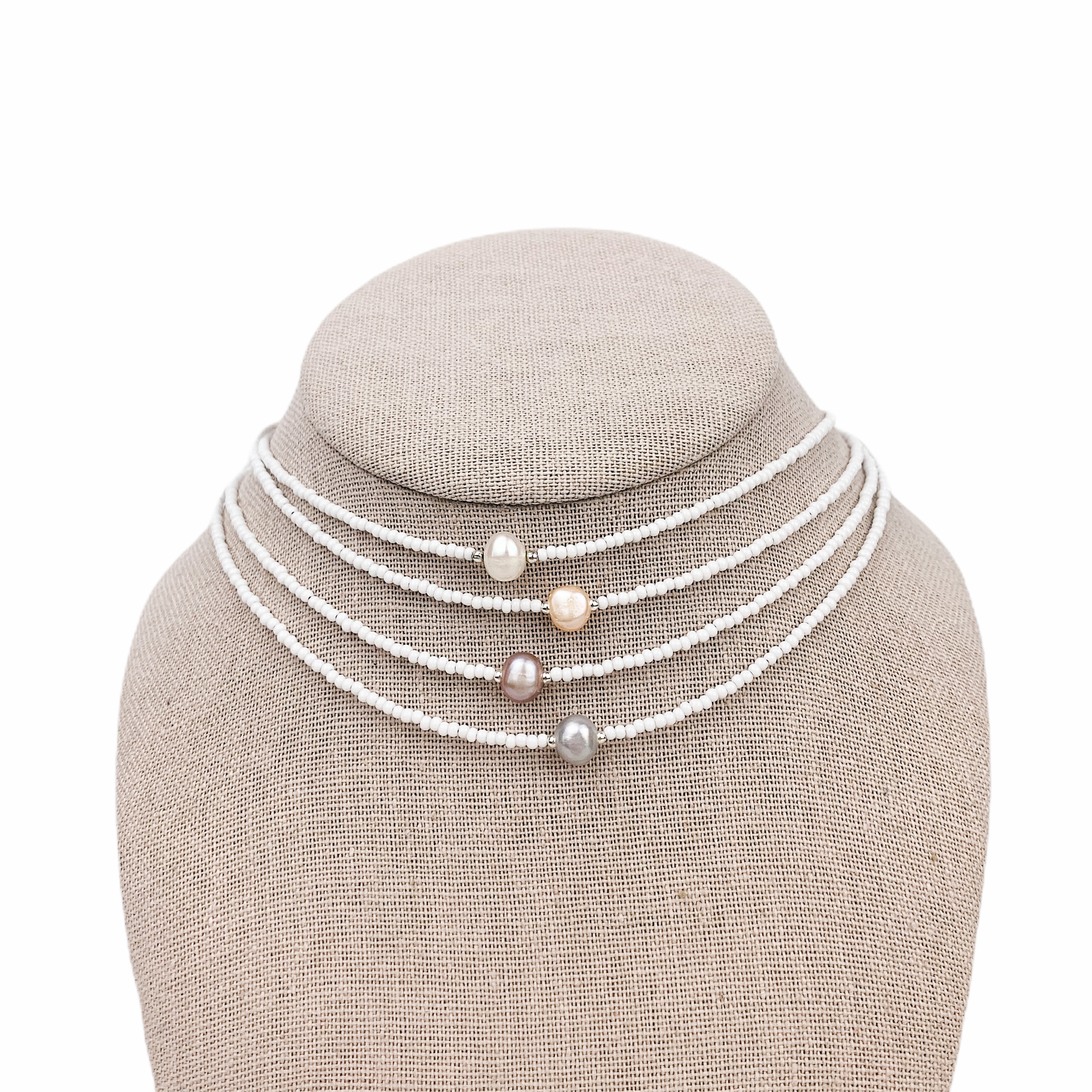 Women Fashion Single Pearl Black Leather Cord Choker Necklace | eBay